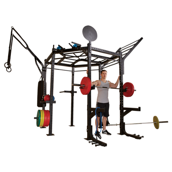 Гексагональная рама для кросс-тренинга Body Solid CLUB FULL PACKAGE