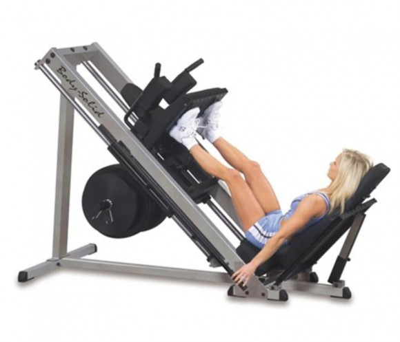 Гакк-машина Body Solid жим ногами под углом 45 GLPH2100 на свободном весе Гакк-машина Body Solid жим ногами под углом 45 GLPH2100 на свободном весе