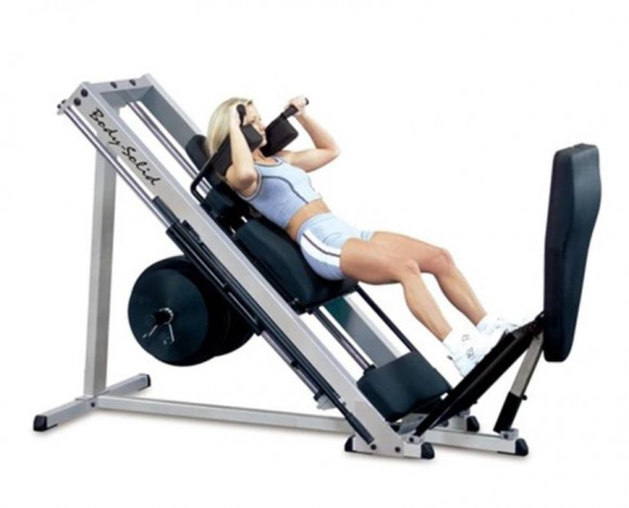 Гакк-машина Body Solid жим ногами под углом 45 GLPH2100 на свободном весе Гакк-машина Body Solid жим ногами под углом 45 GLPH2100 на свободном весе