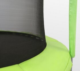 Батут Arland 6FT с внутренней страховочной сеткой и лестницей (Light green)