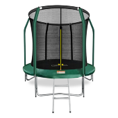 Батут премиум Arland 8FT с внутренней страховочной сеткой и лестницей (Dark green) Батут премиум Arland 8FT с внутренней страховочной сеткой и лестницей (Dark green)