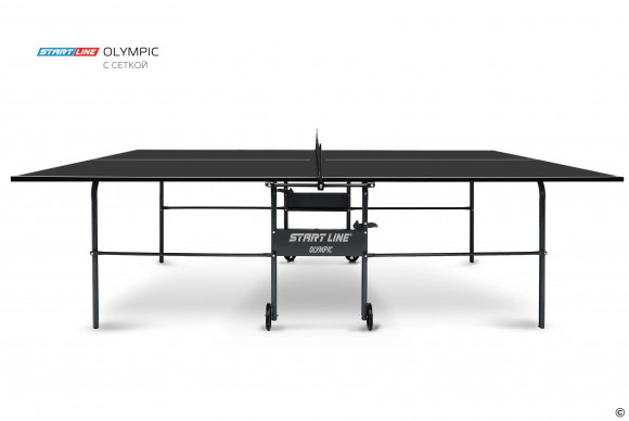 Теннисный стол Start Line Olympic с сеткой Black Теннисный стол Start Line Olympic с сеткой Black