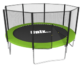 Батут UNIX line Simple 12 ft Green (outside) Батут UNIX line Simple 12 ft Green (outside)