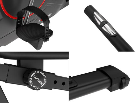 Горизонтальный велотренажер UNIXFIT BR-390Е